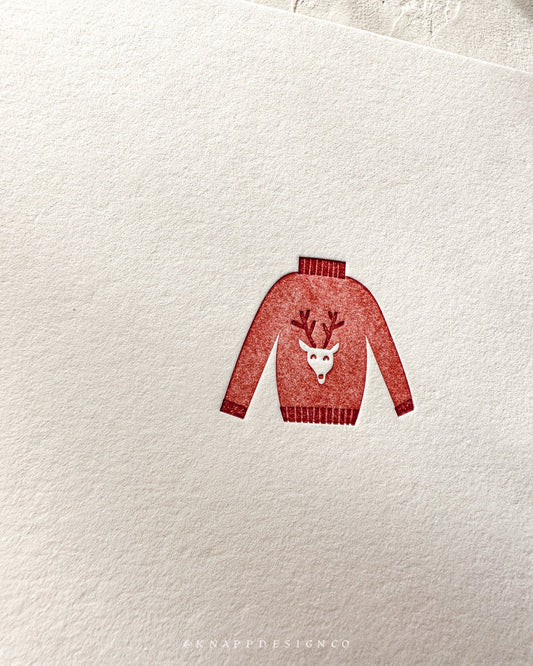 Reindeer Sweater