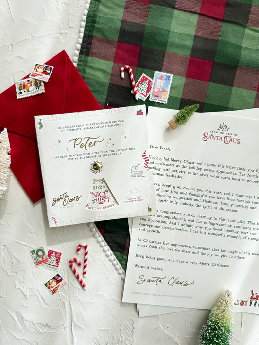 Semi-Custom Letter from Santa