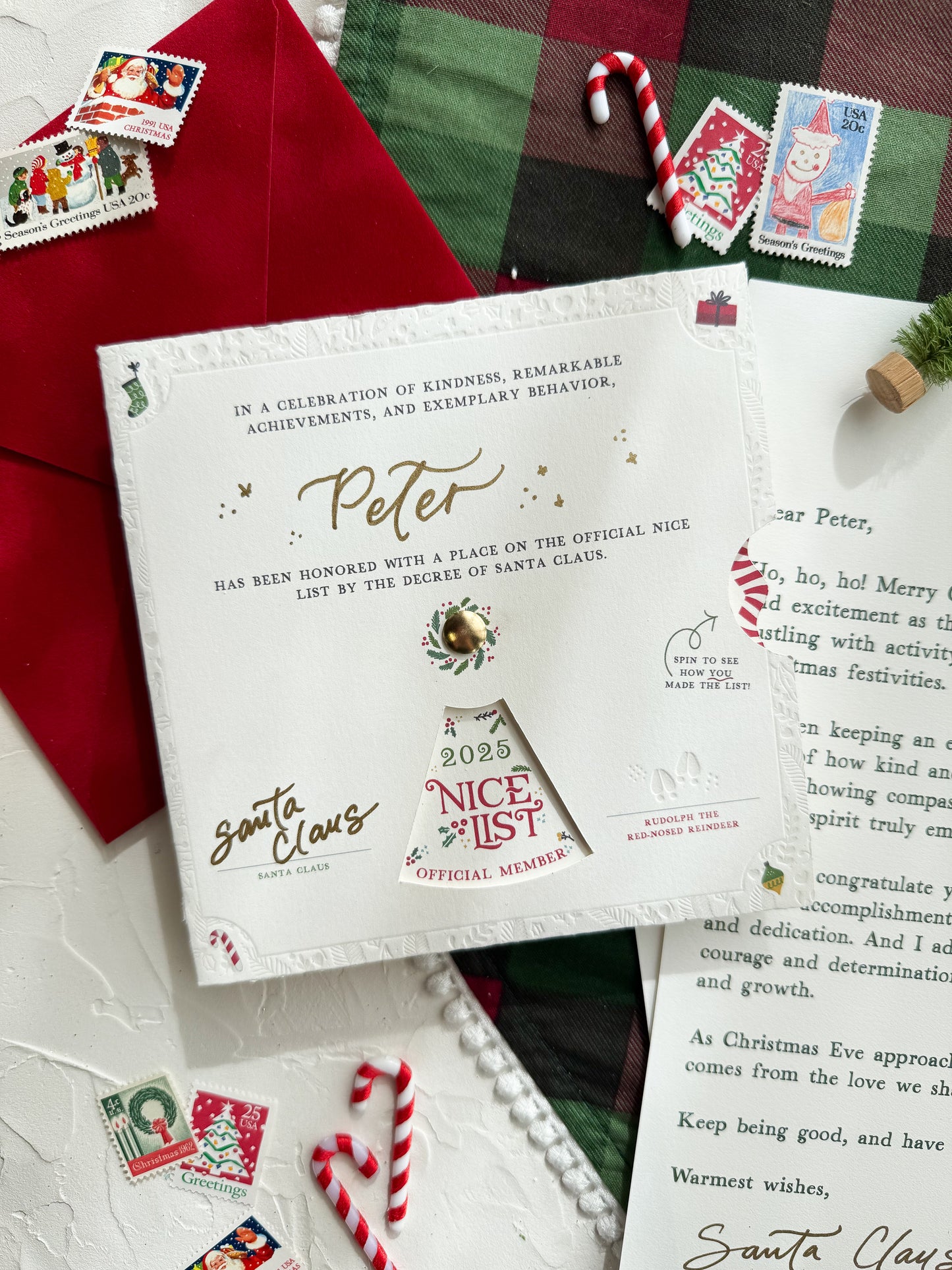 Nice List Certificate