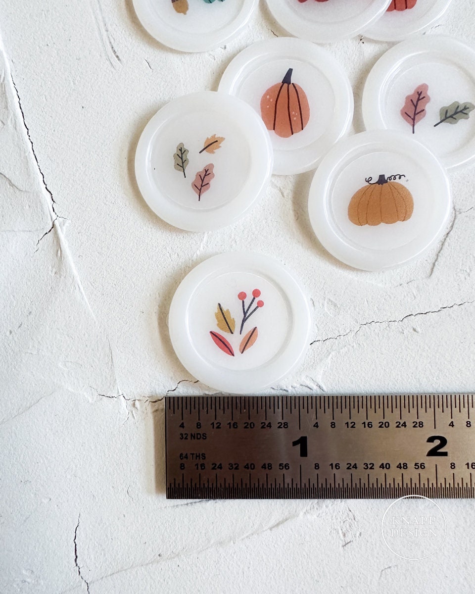 Fall MINI wax seal stickers - 10 pack