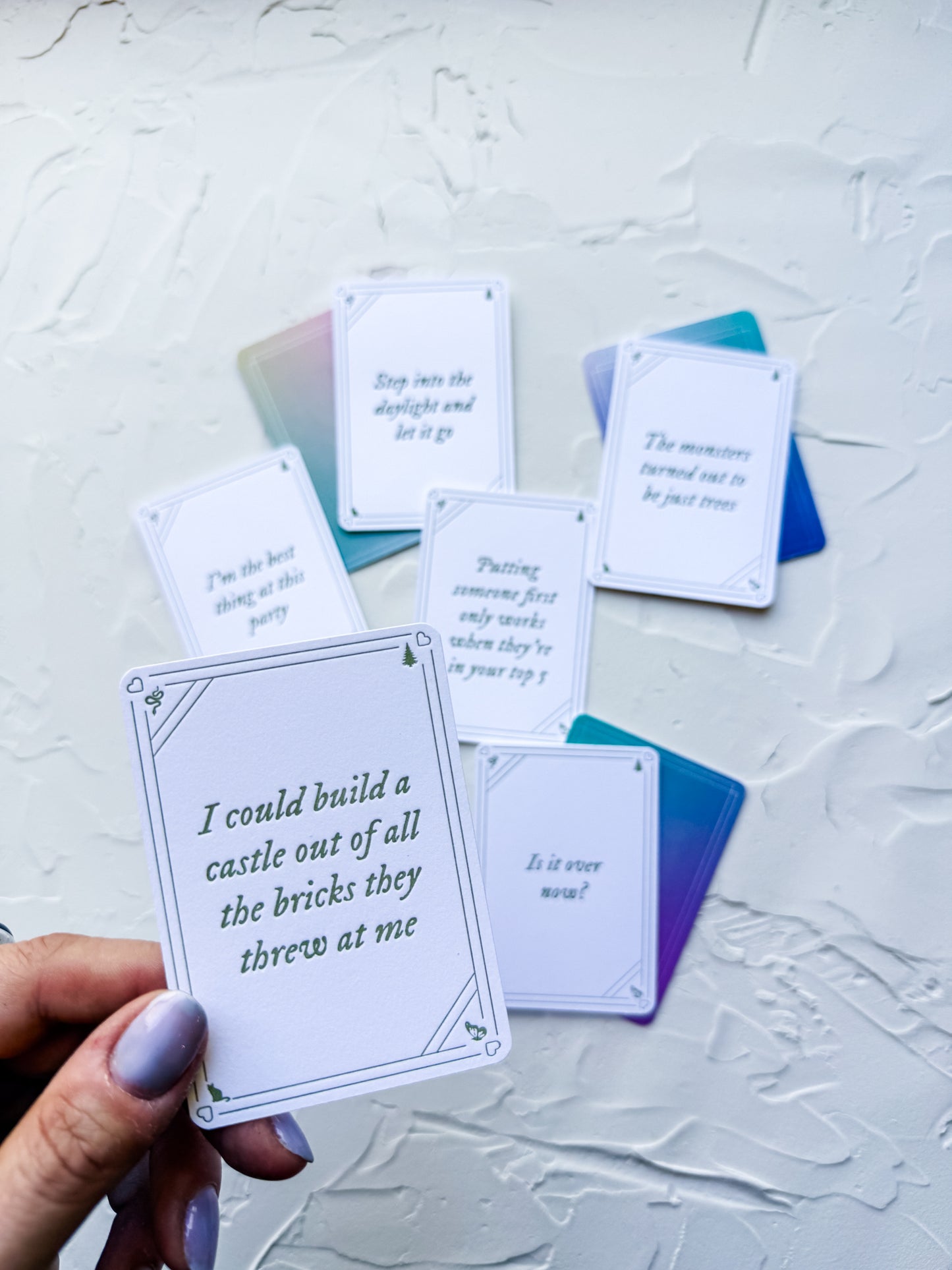 Letterpress Night Out - Affirmation Cards (Taylor's Version) - 5/29