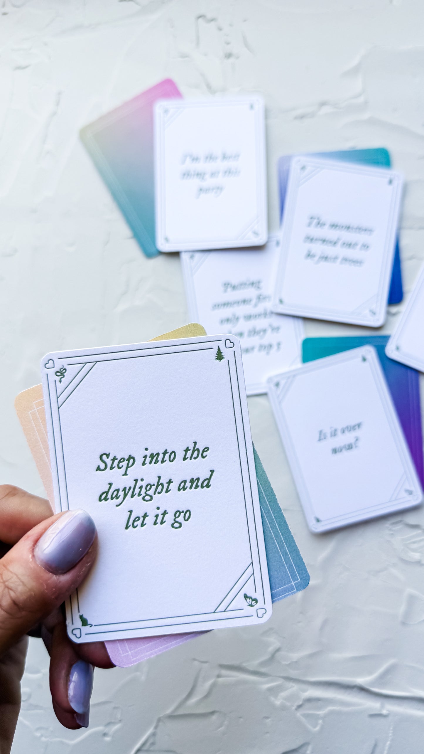 Letterpress Night Out - Affirmation Cards (Taylor's Version) - 5/29