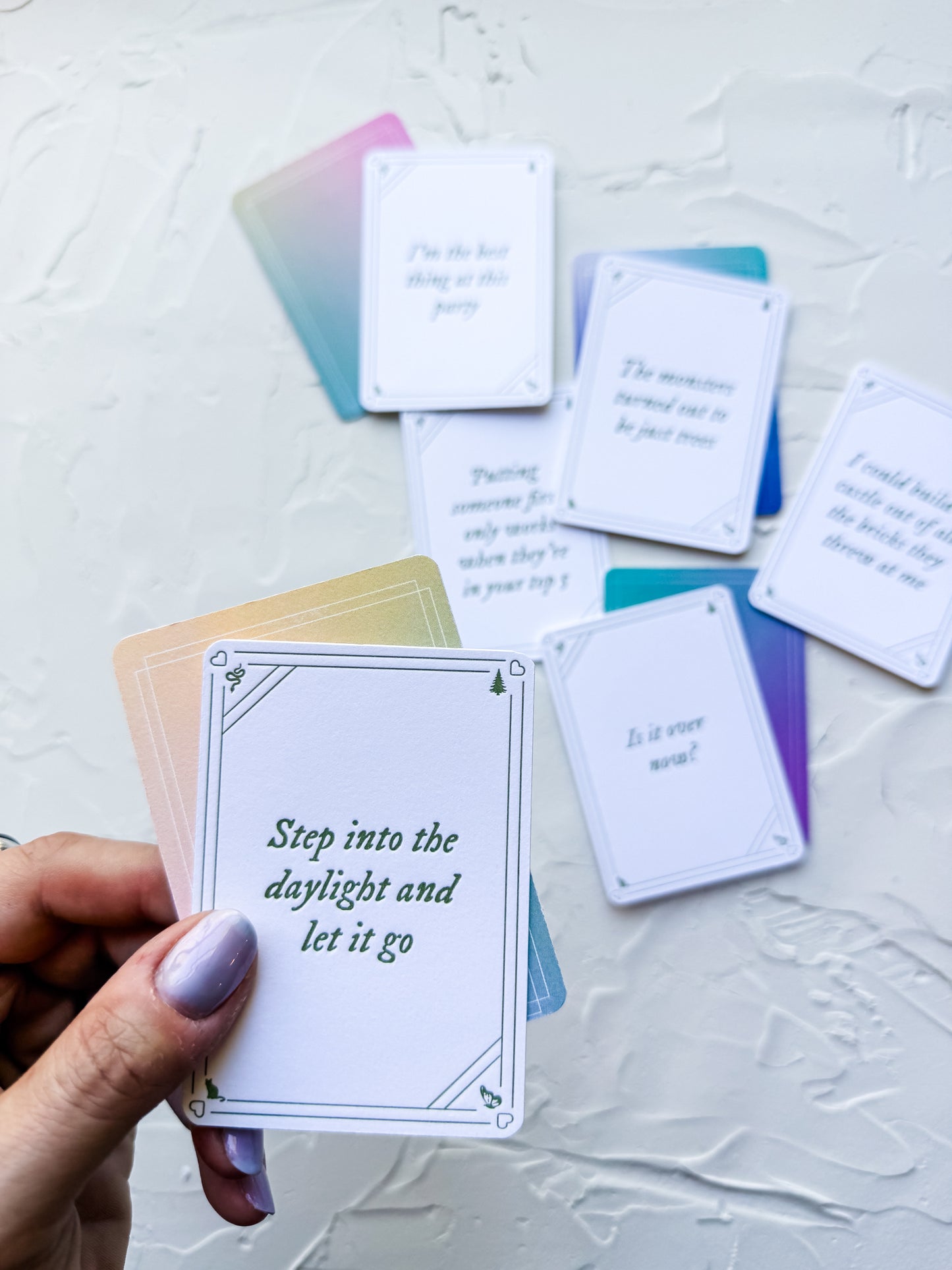 Letterpress Night Out - Affirmation Cards (Taylor's Version) - 5/29