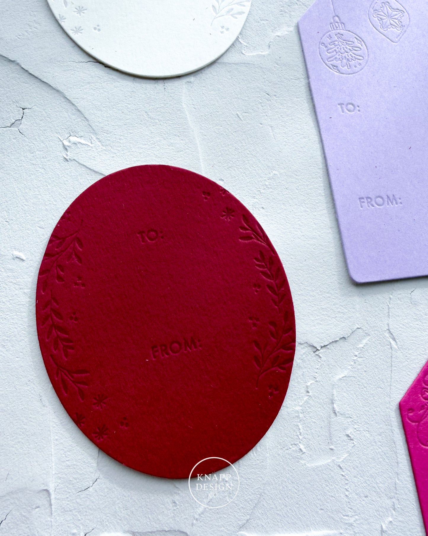 Gift Tags • With Adhesive • Brights