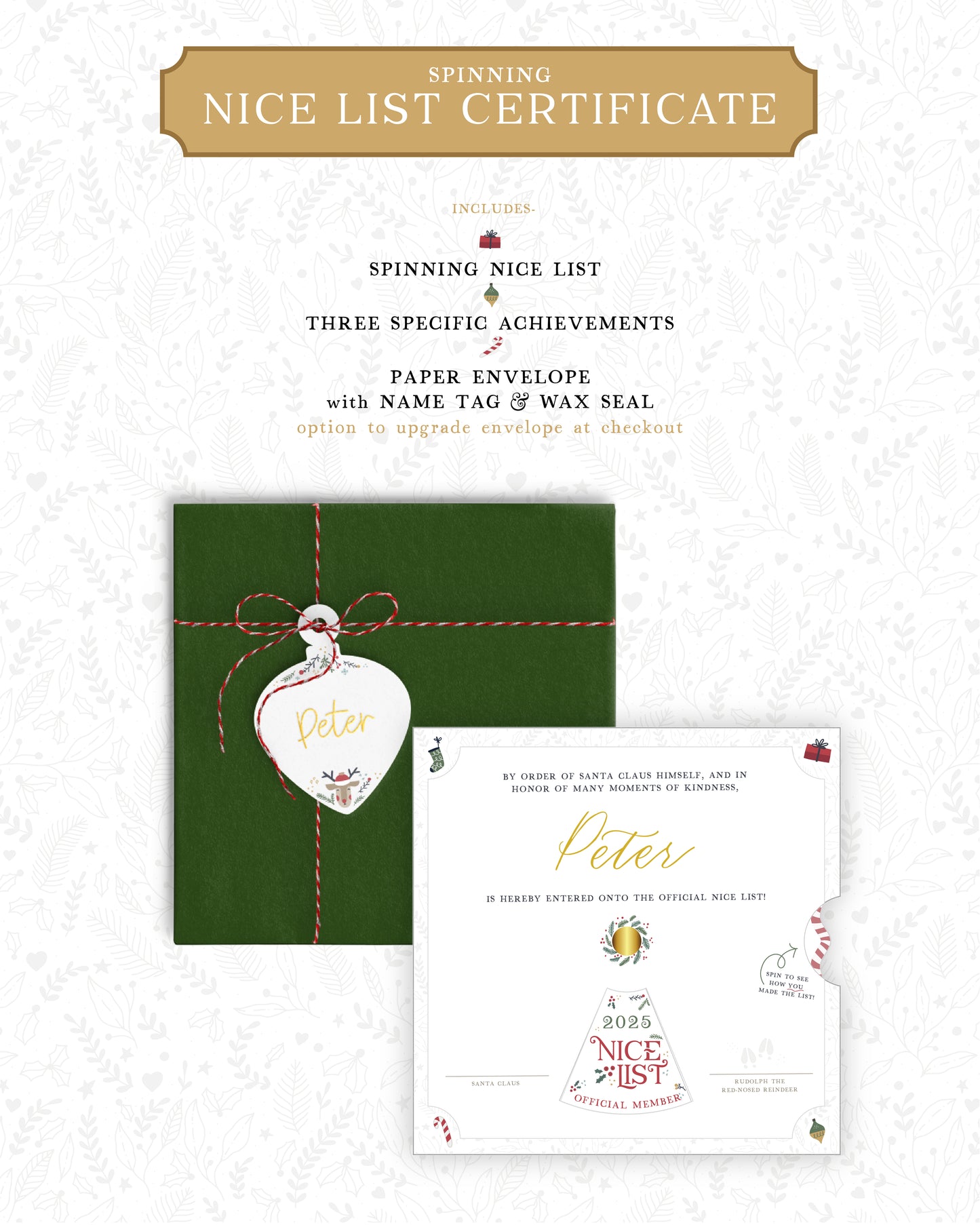 Nice List Certificate