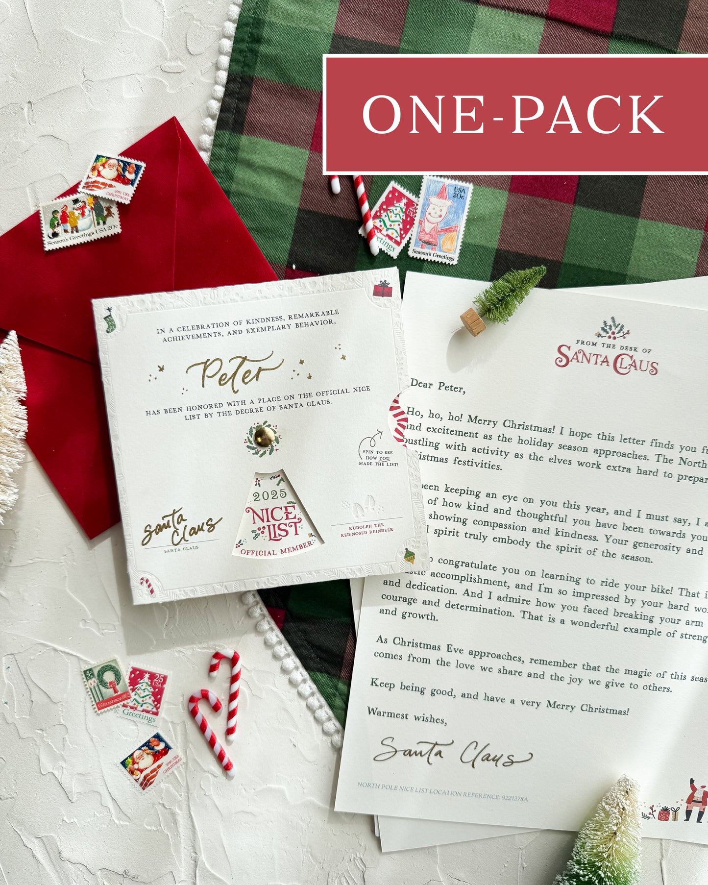 Semi-Custom Letter from Santa