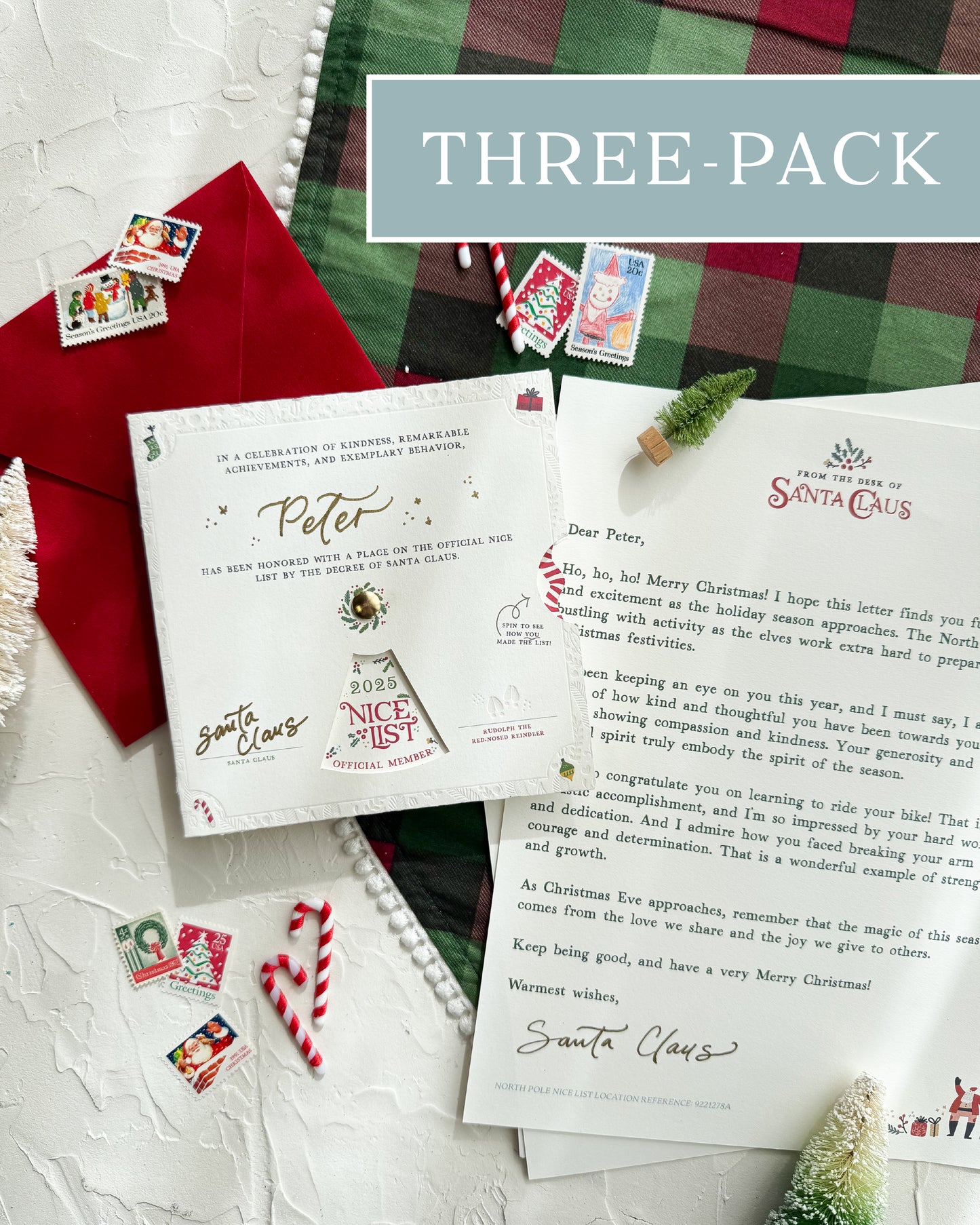 Semi-Custom Letter from Santa