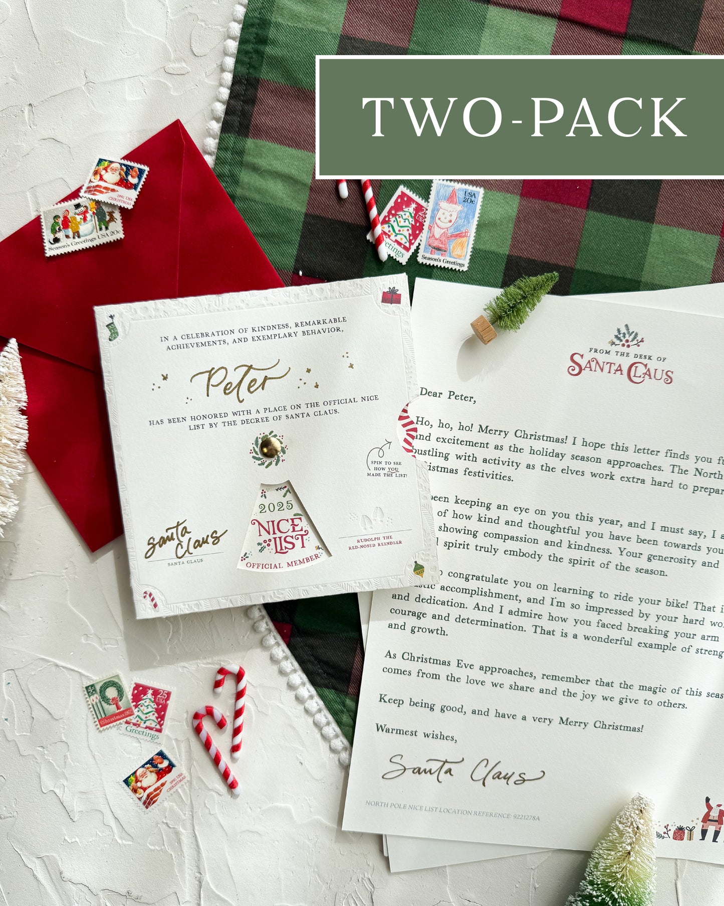 Semi-Custom Letter from Santa