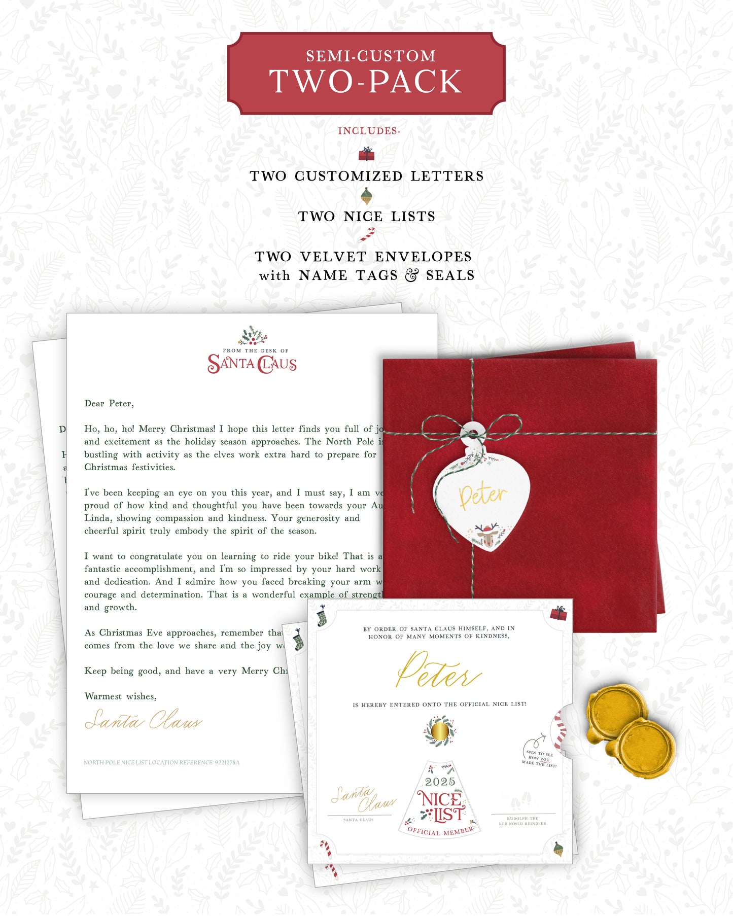 Semi-Custom Letter from Santa