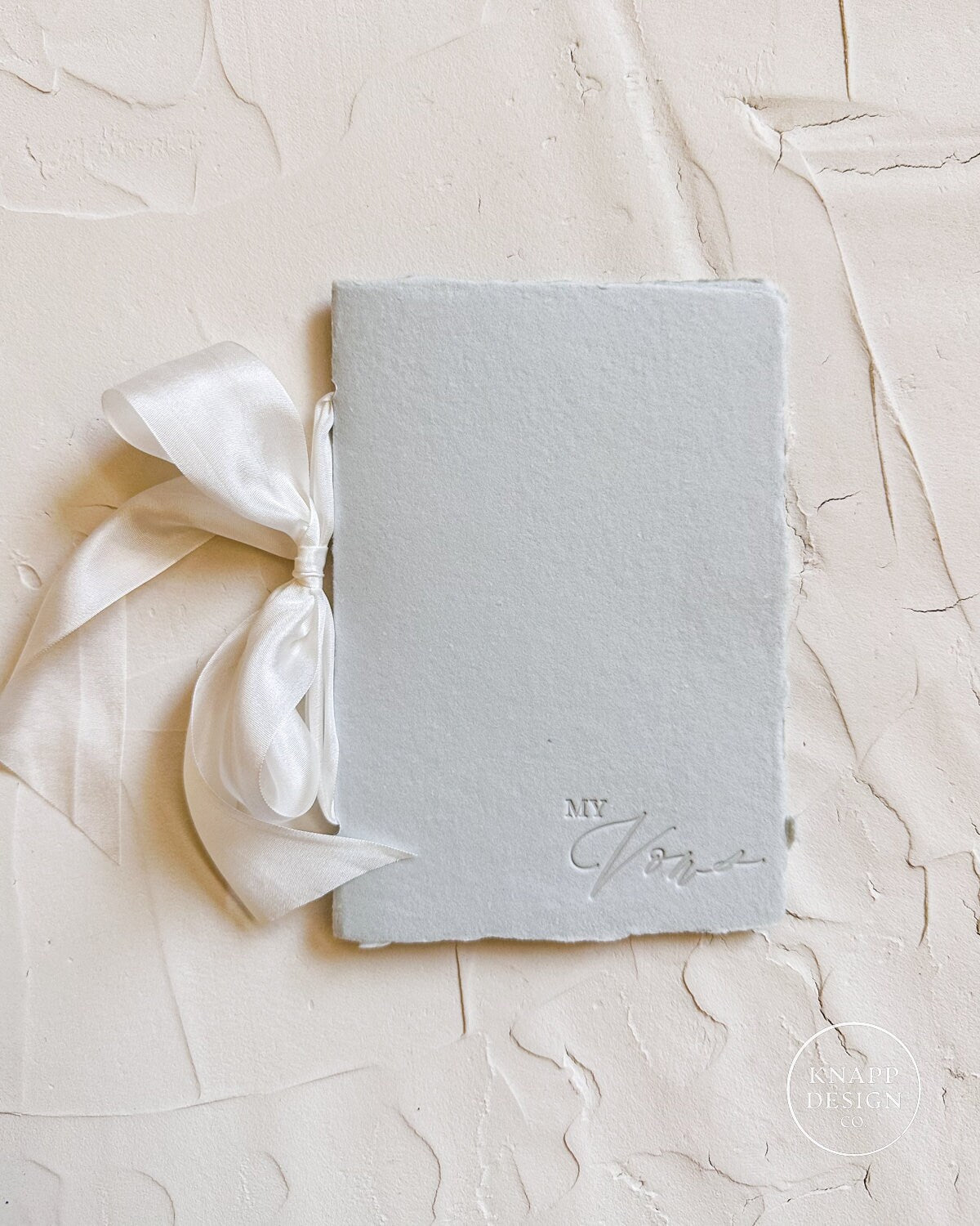 MY Vow Booklet • Dusty Blue