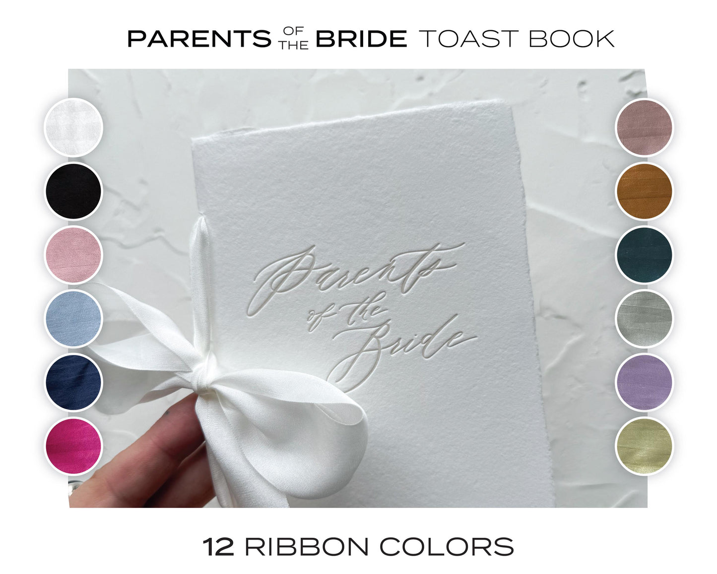 Parents of the Bride Toast Book