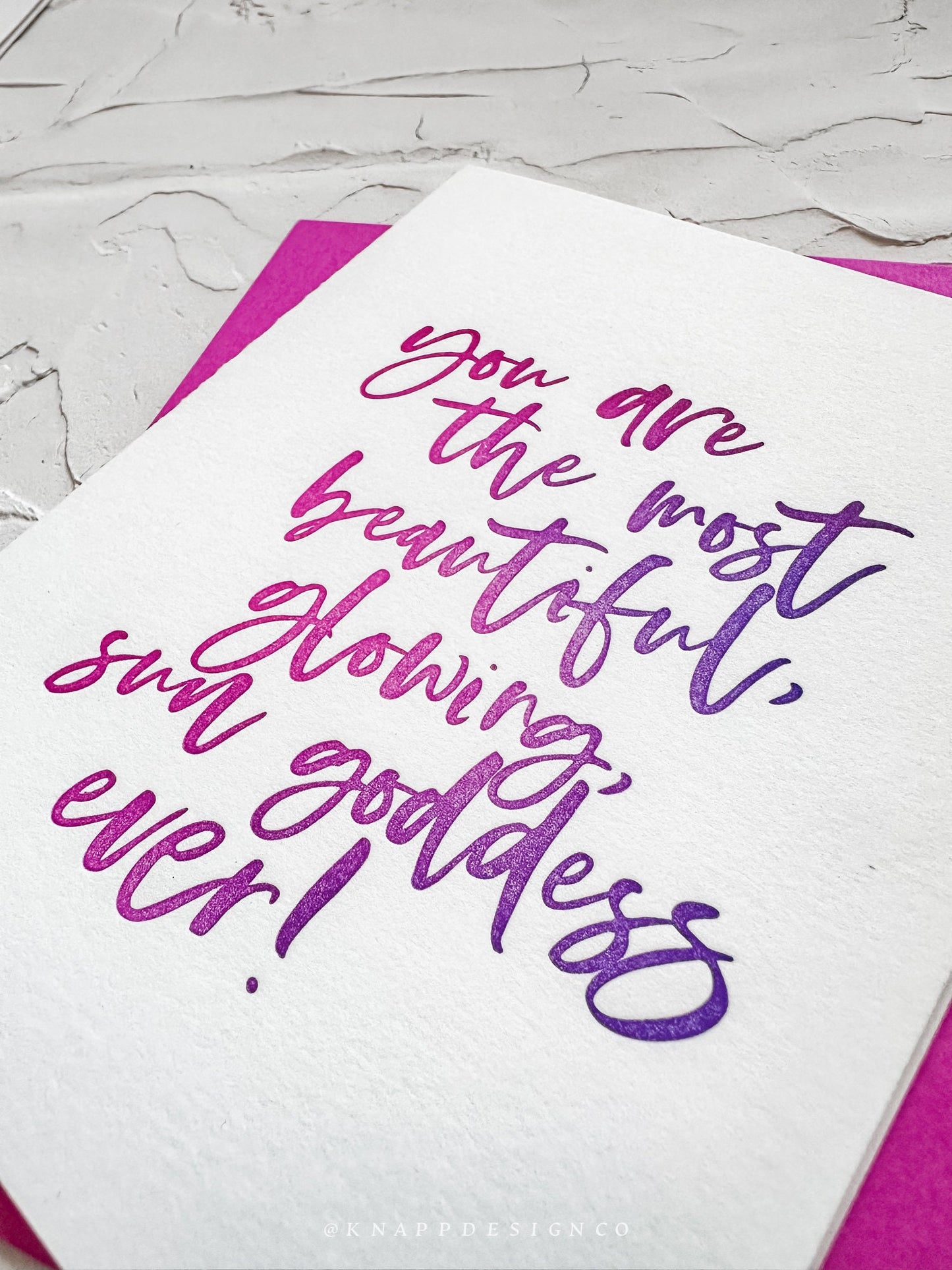 You are the most beautiful glowing sun goddess ever!