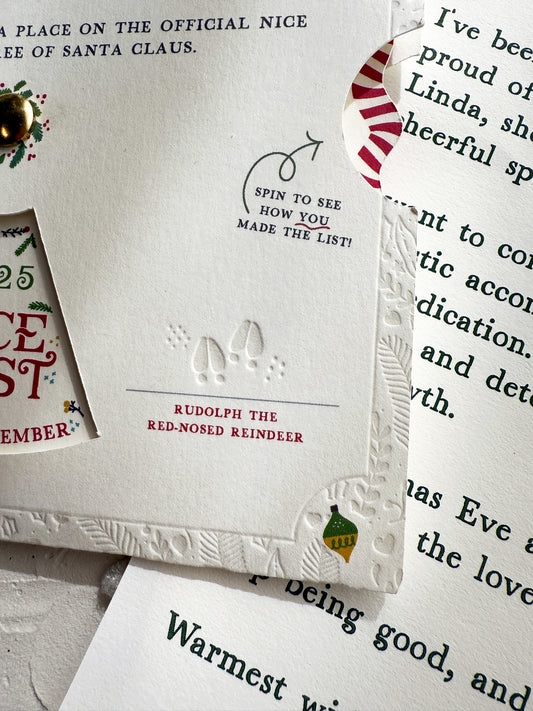 Semi-Custom Letter from Santa