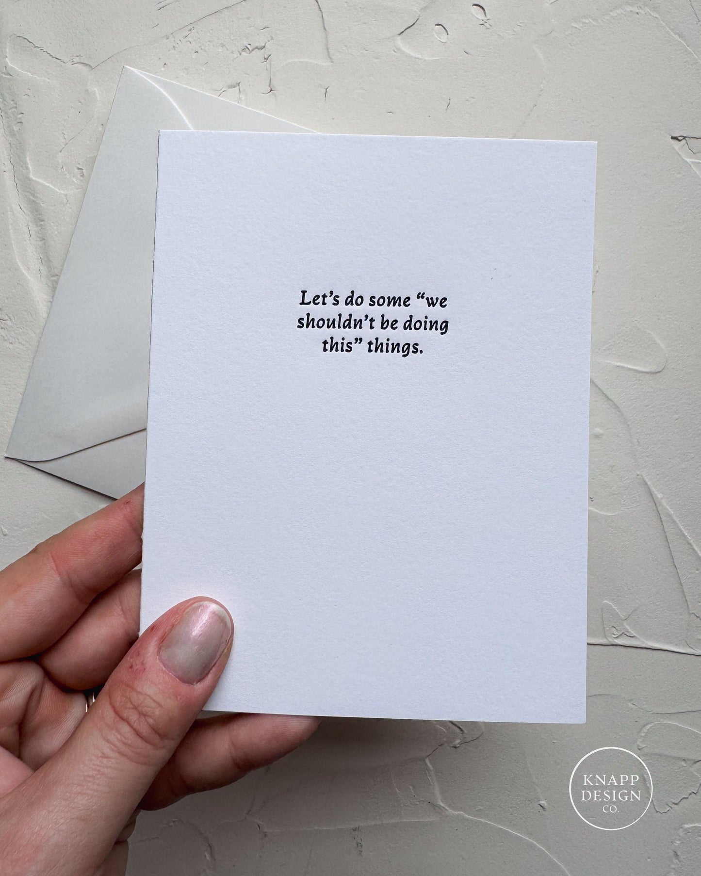 Let’s do some “we shouldn’t be doing this” things