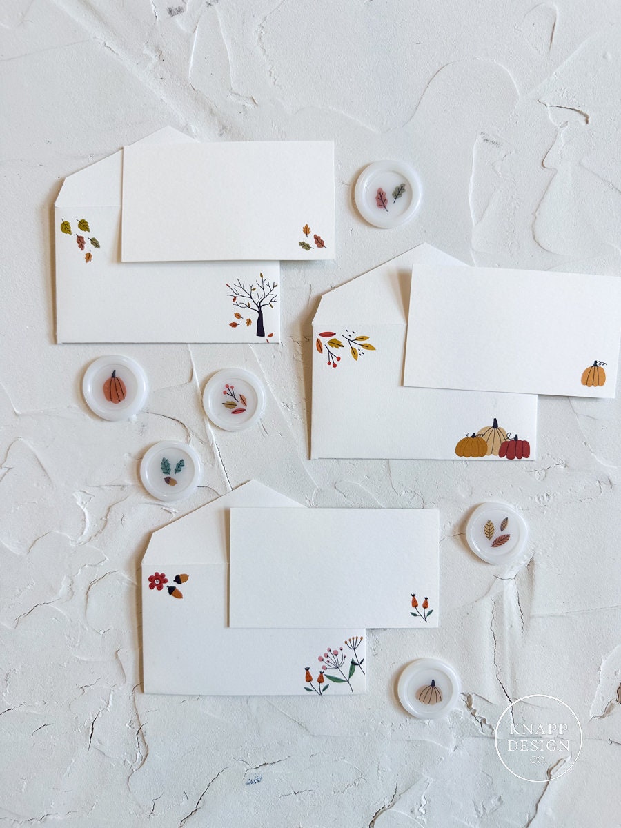 Thanksgiving or Friendsgiving Mini Thank You Notes