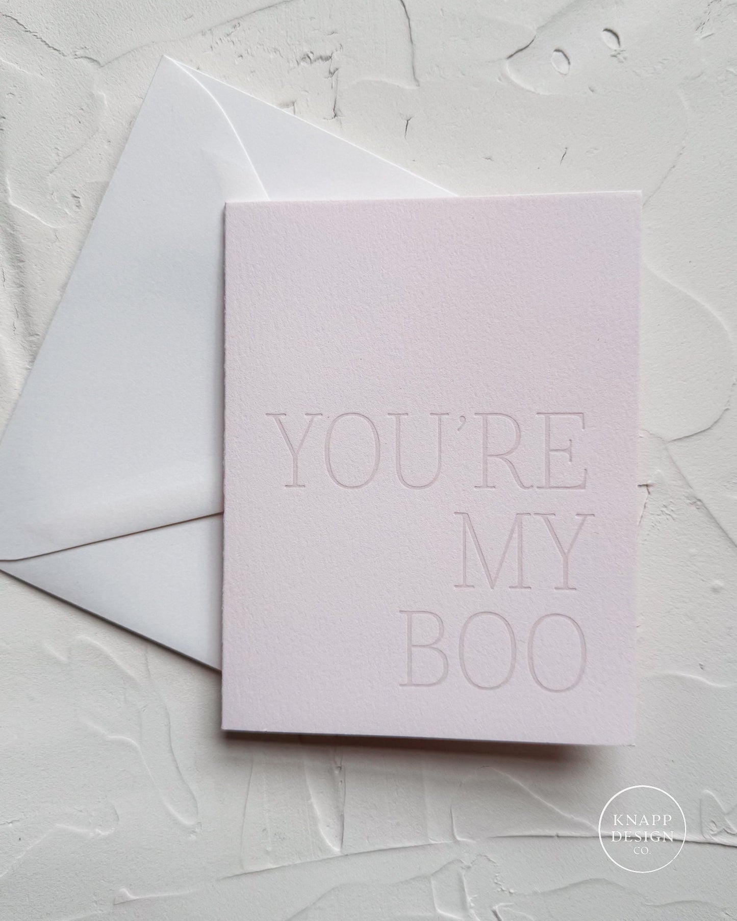 You're my Boo.