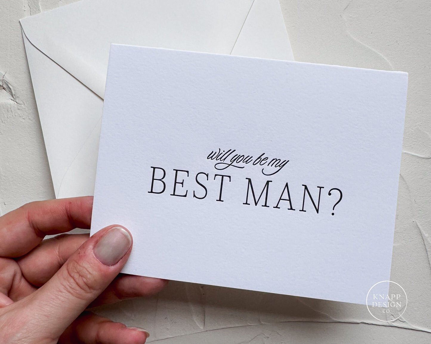 Will you be my Best Man