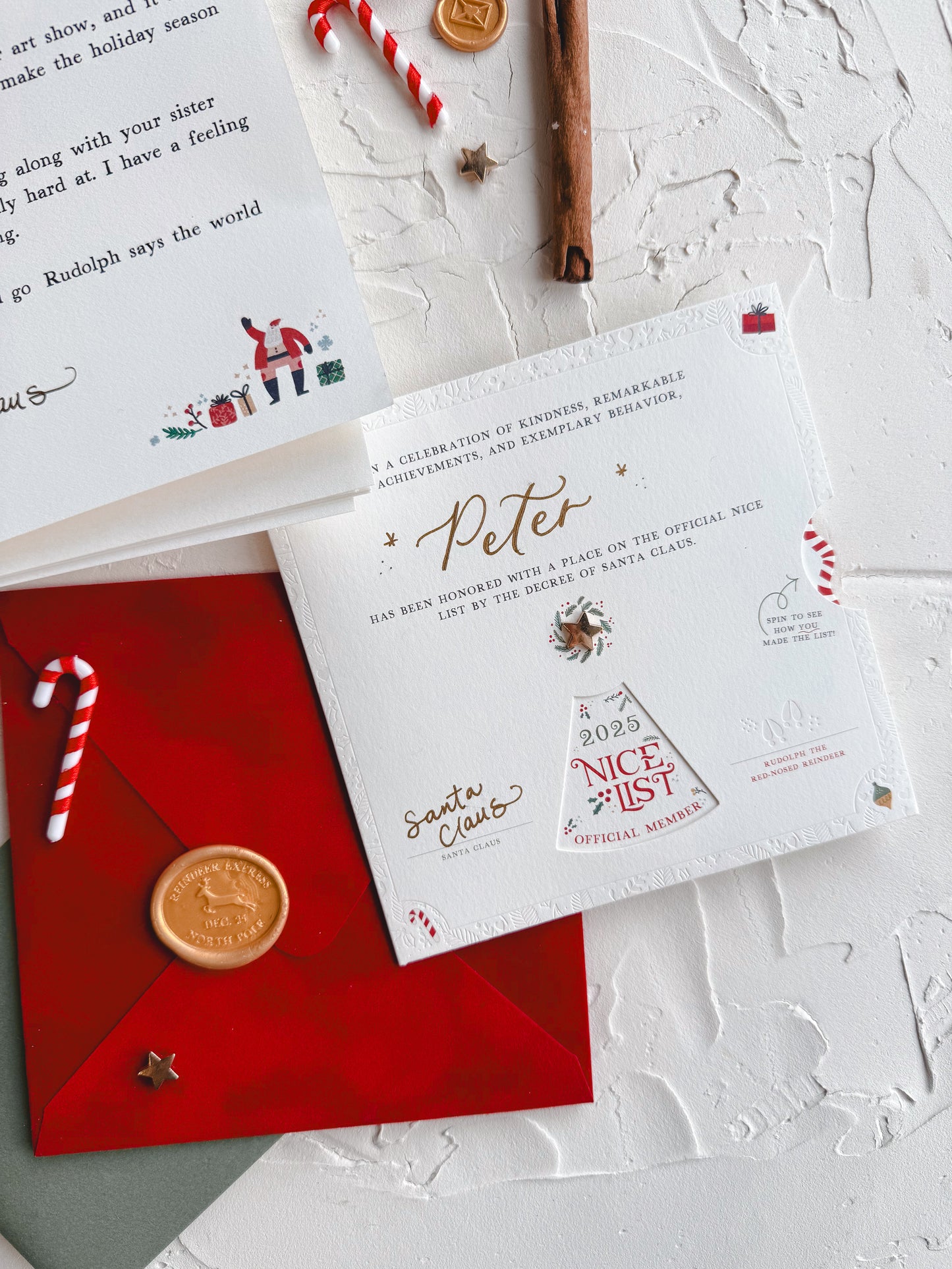 Semi-Custom Letter from Santa