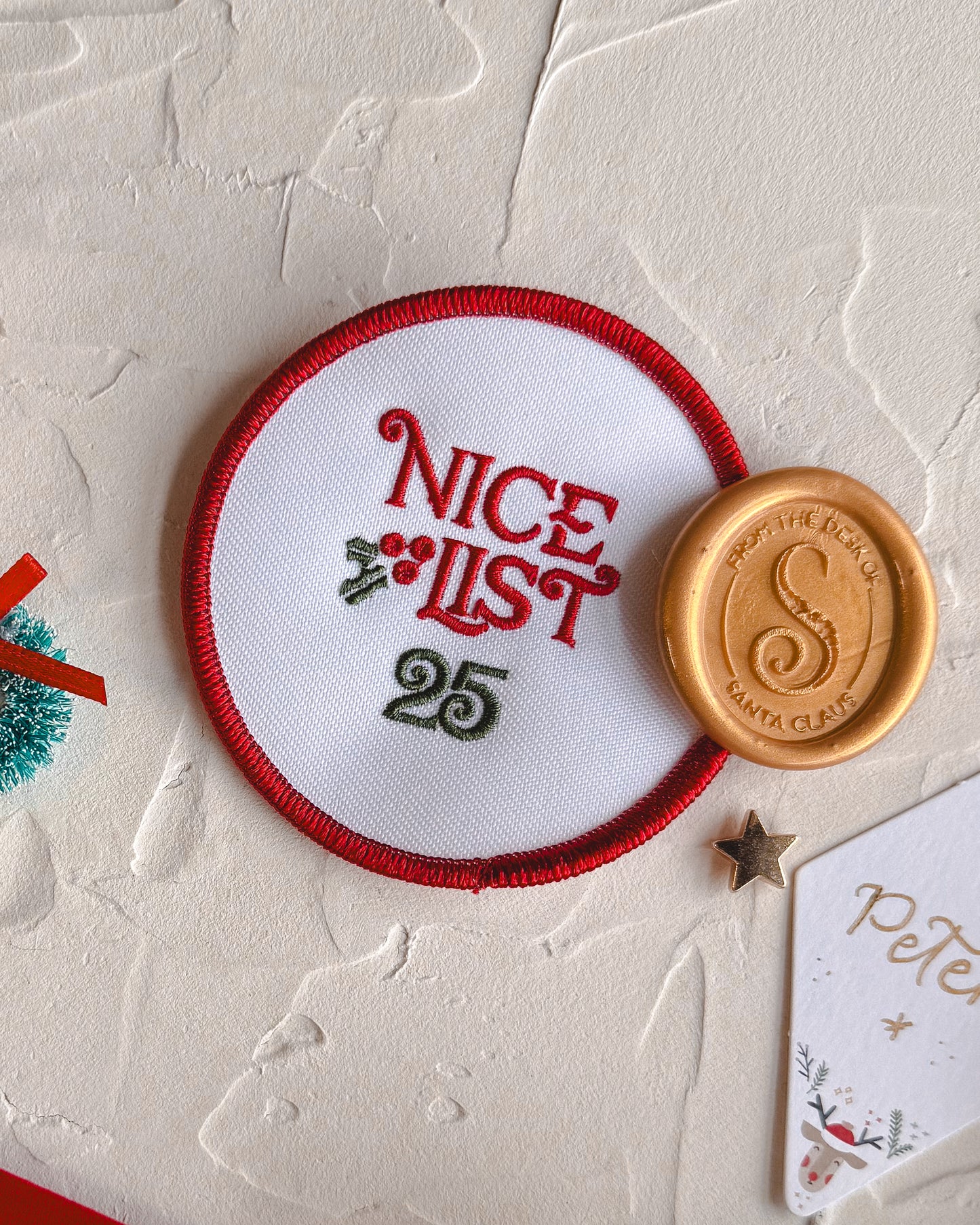 Nice List Member Patch