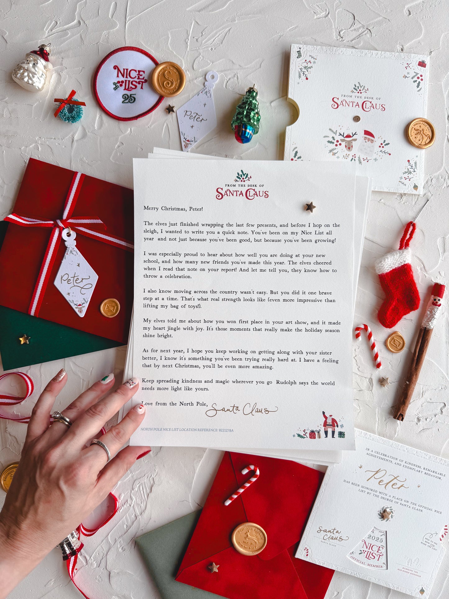 Semi-Custom Letter from Santa