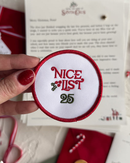 Nice List Member Patch