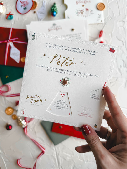 Standard Letter from Santa