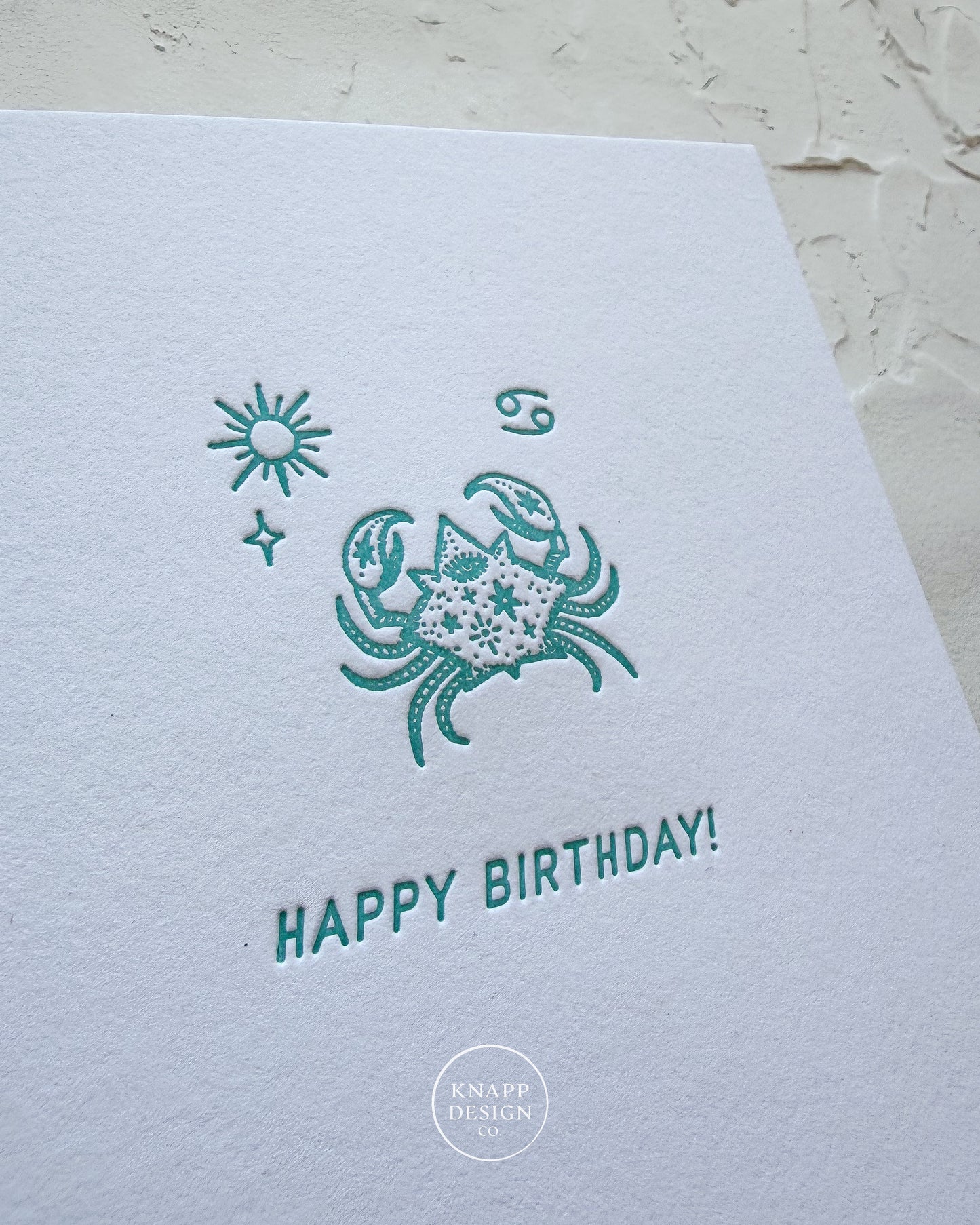 ♋ Cancer  - Zodiac Birthday Card (6/22 – 7/22)