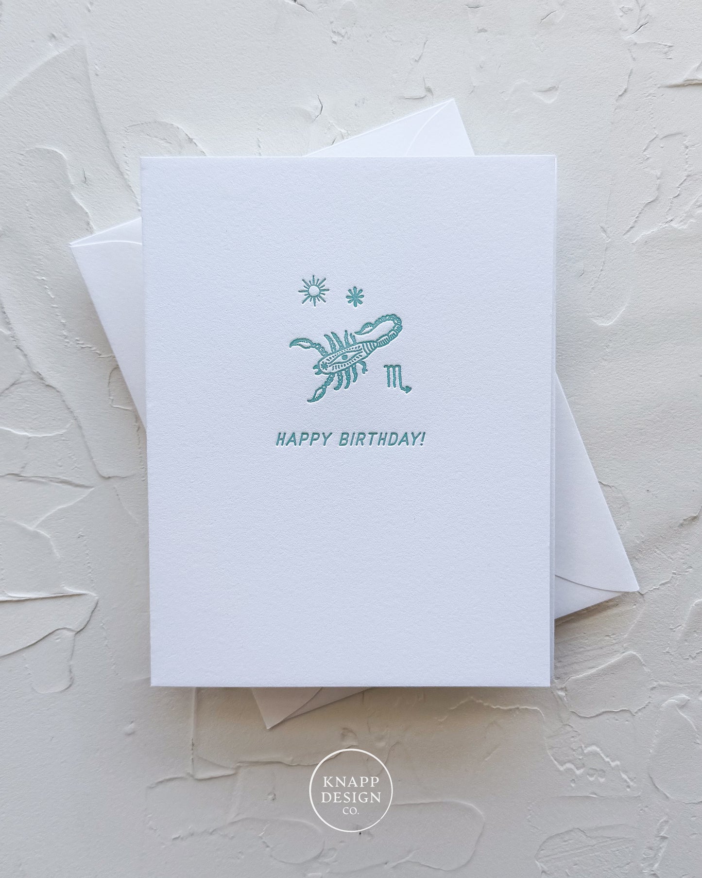 ♏ Scorpio - Zodiac Birthday Card (10/24 - 11/21)