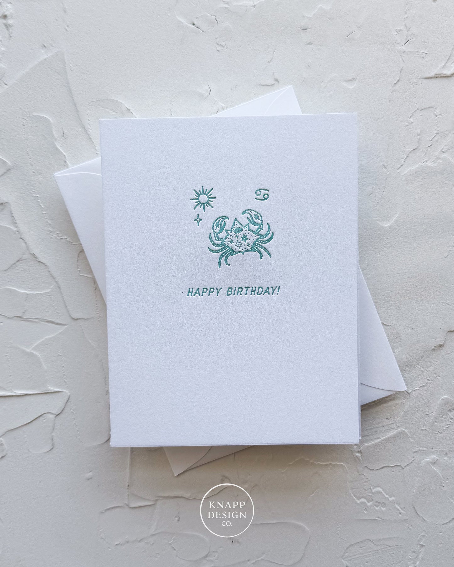 ♋ Cancer  - Zodiac Birthday Card (6/22 – 7/22)