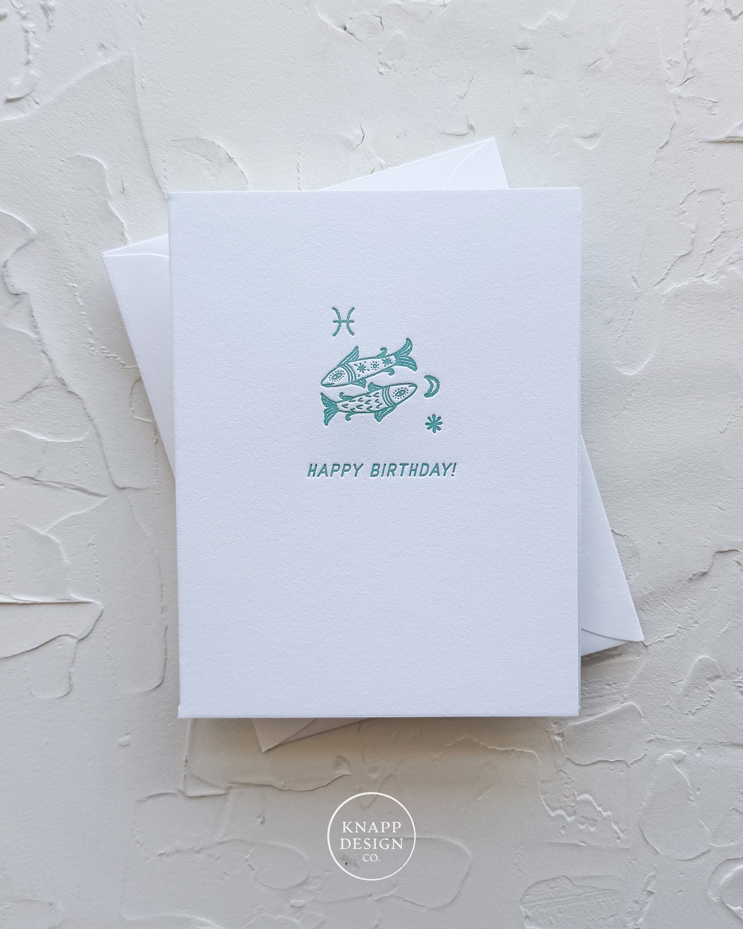 ♓ Pisces - Zodiac Birthday Card (2/18 – 3/20)