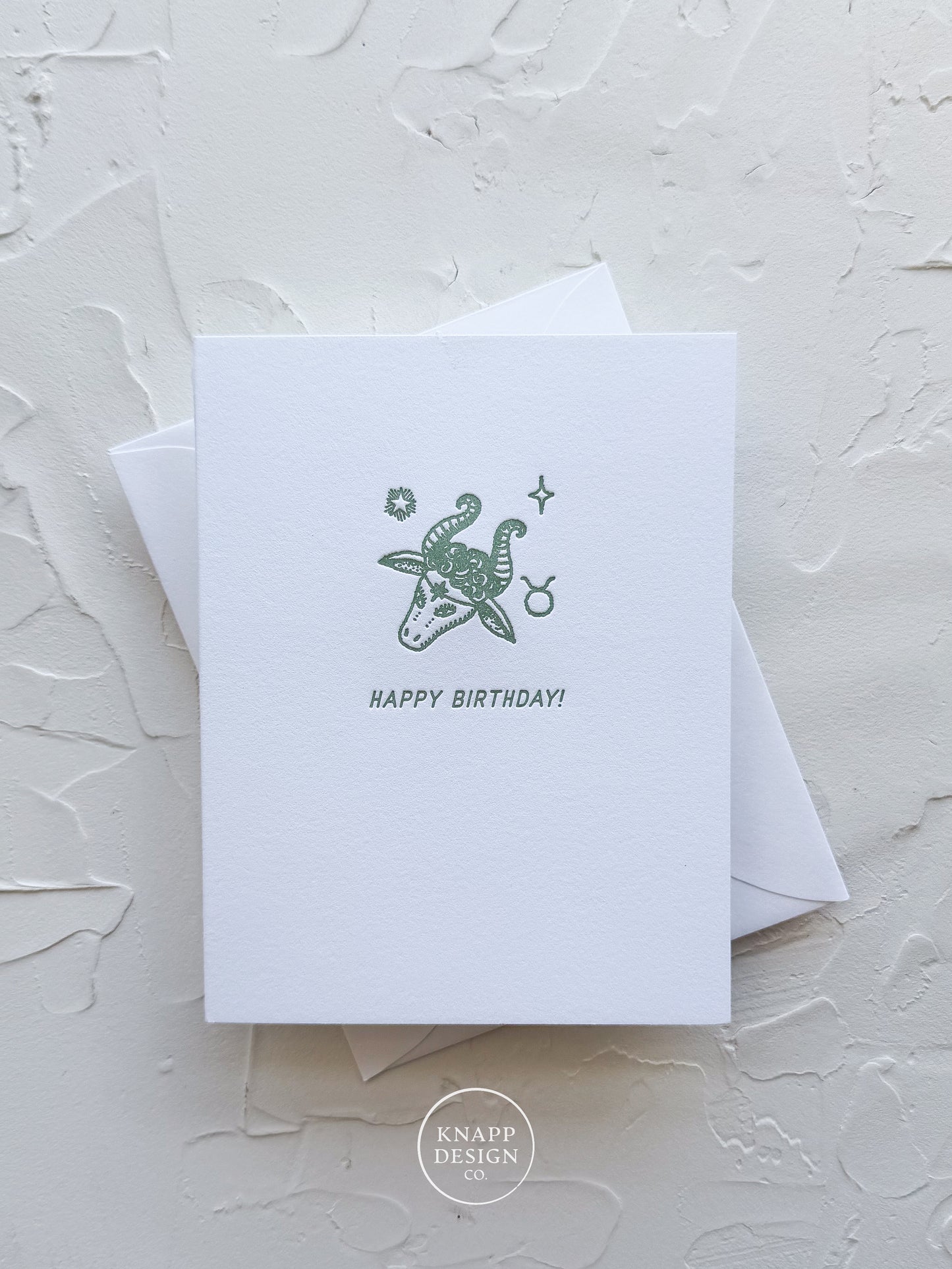 ♉ Taurus - Zodiac Birthday Card (4/20 – 5/20)