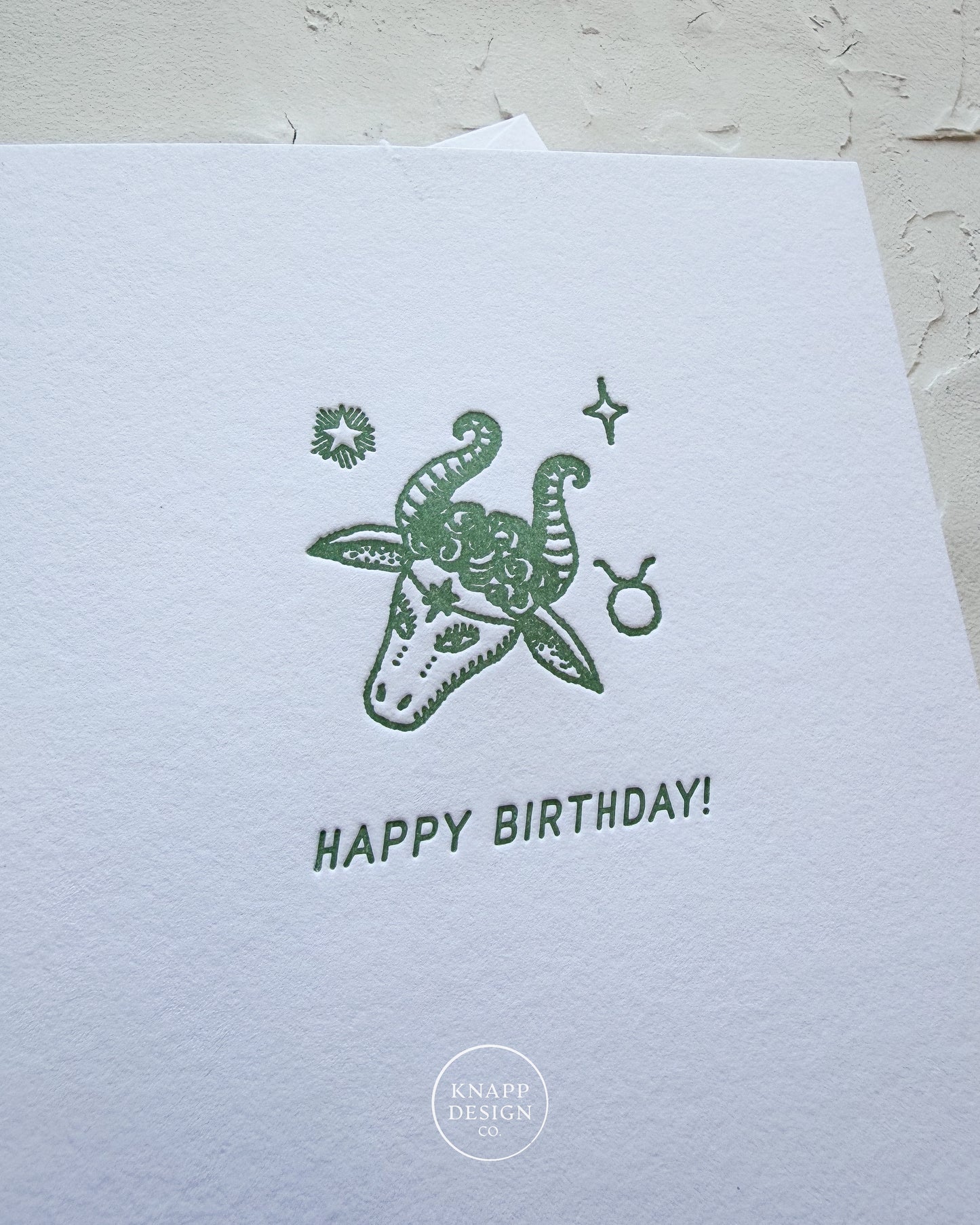 ♉ Taurus - Zodiac Birthday Card (4/20 – 5/20)