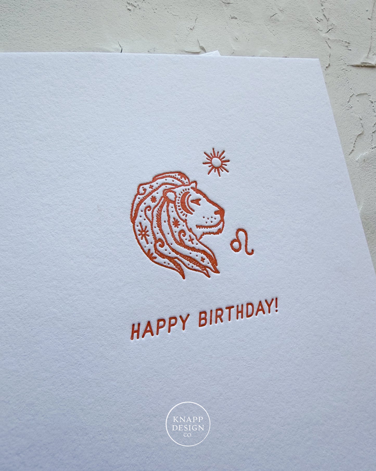 ♌ Leo   - Zodiac Birthday Card (7/23 – 8/22)