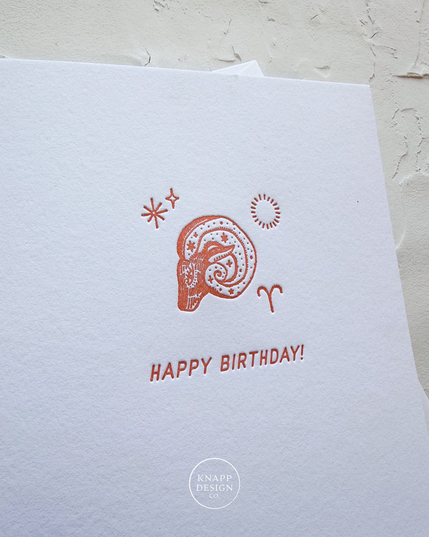 ♈ Aries - Zodiac Birthday Card (3/21 – 4/19)