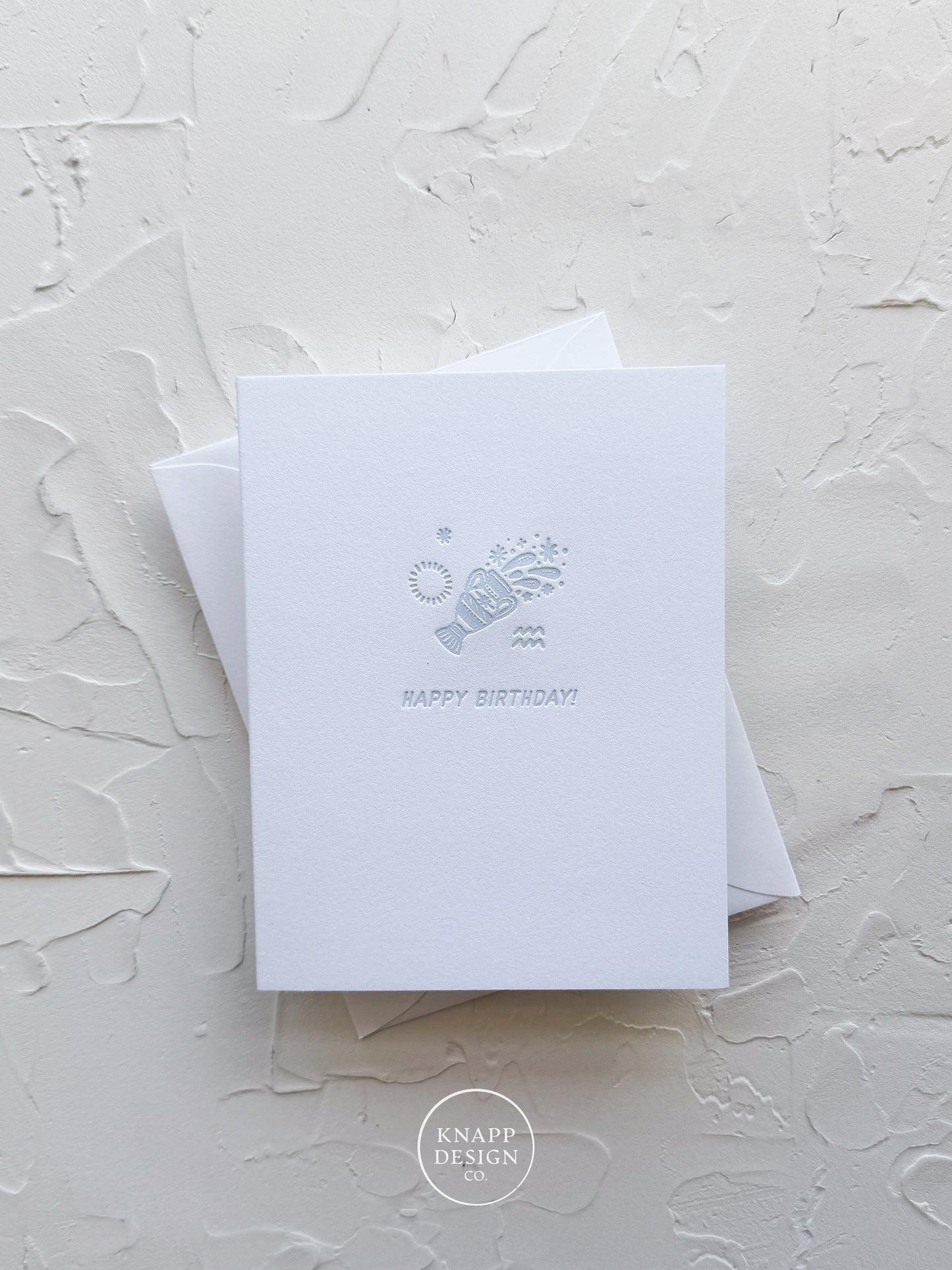 ♒ Aquarius - Zodiac Birthday Card (1/20 – 2/18)