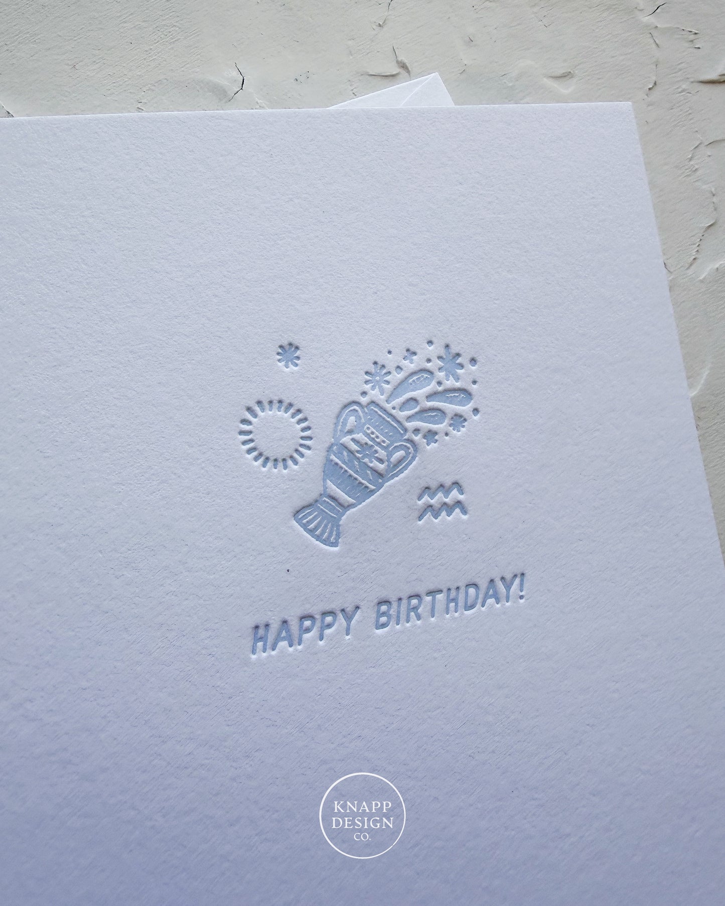 ♒ Aquarius - Zodiac Birthday Card (1/20 – 2/18)