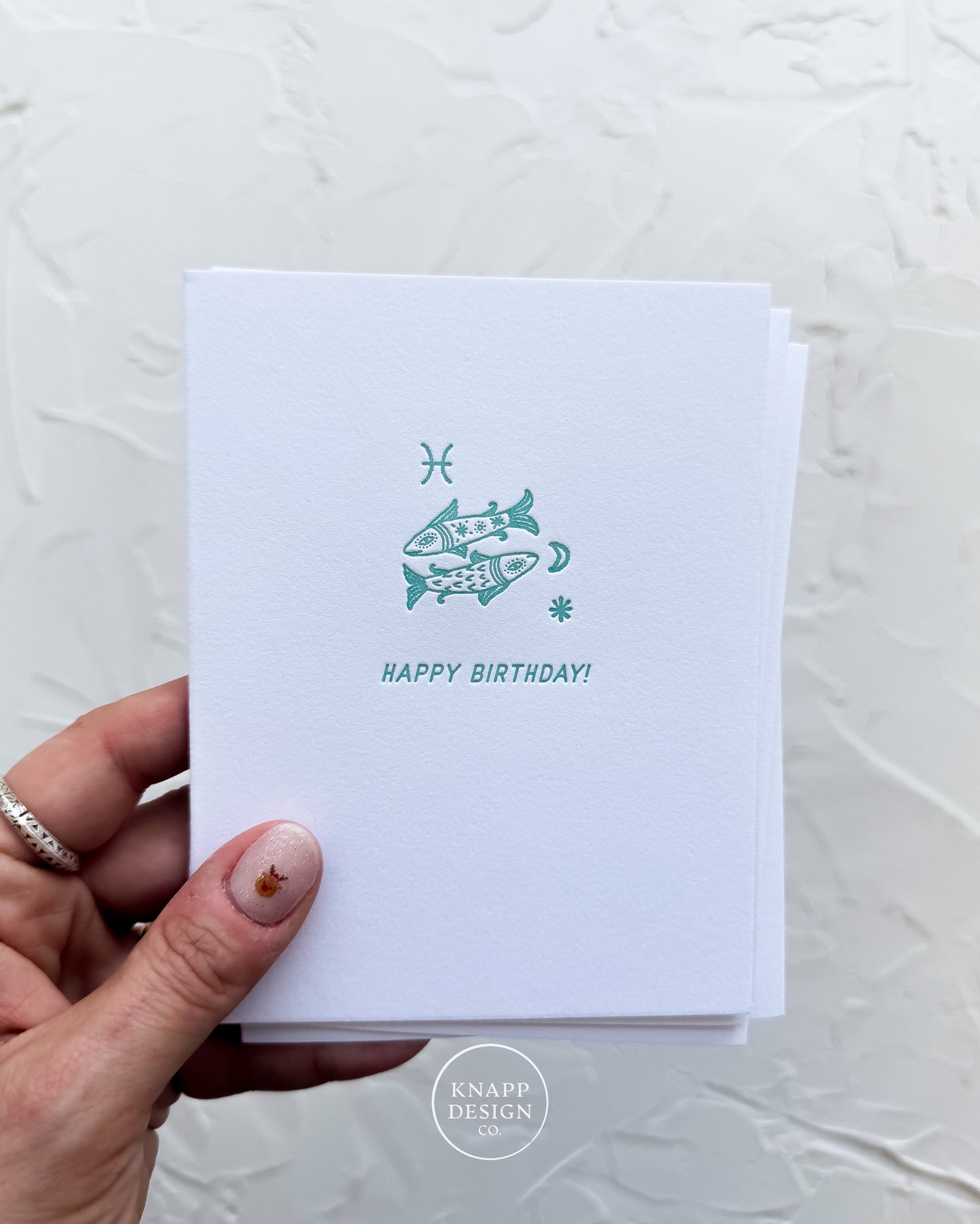 ♓ Pisces - Zodiac Birthday Card (2/18 – 3/20)