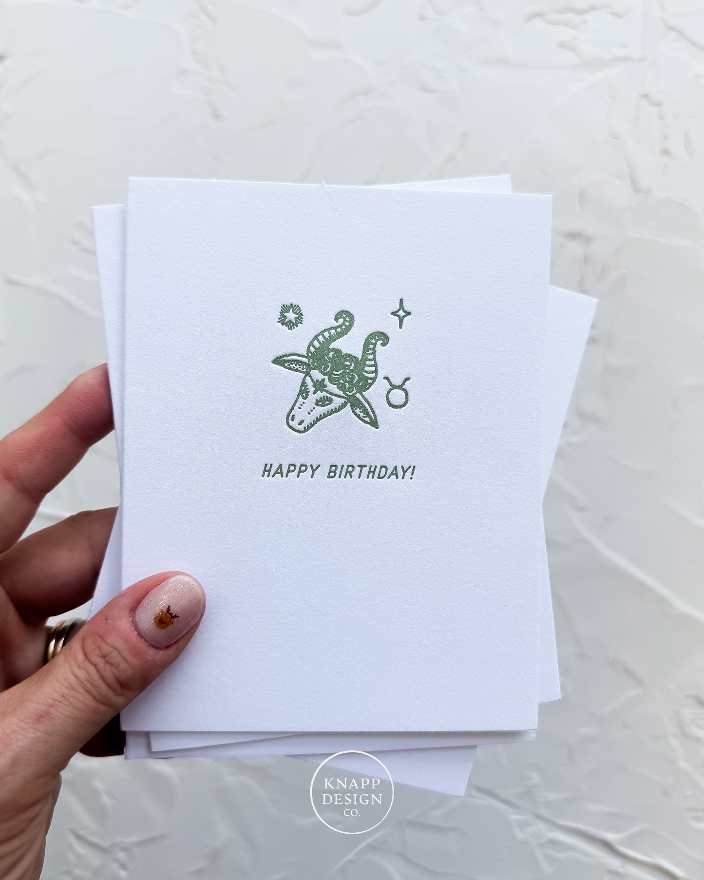 ♉ Taurus - Zodiac Birthday Card (4/20 – 5/20)