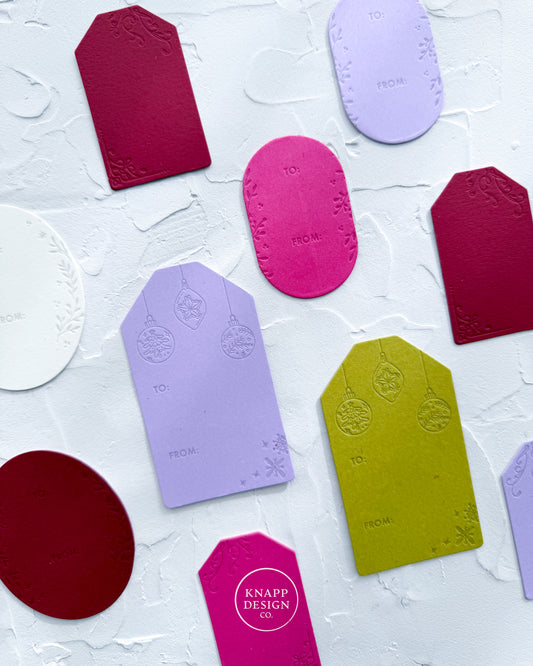 Gift Tags • With Adhesive • Brights