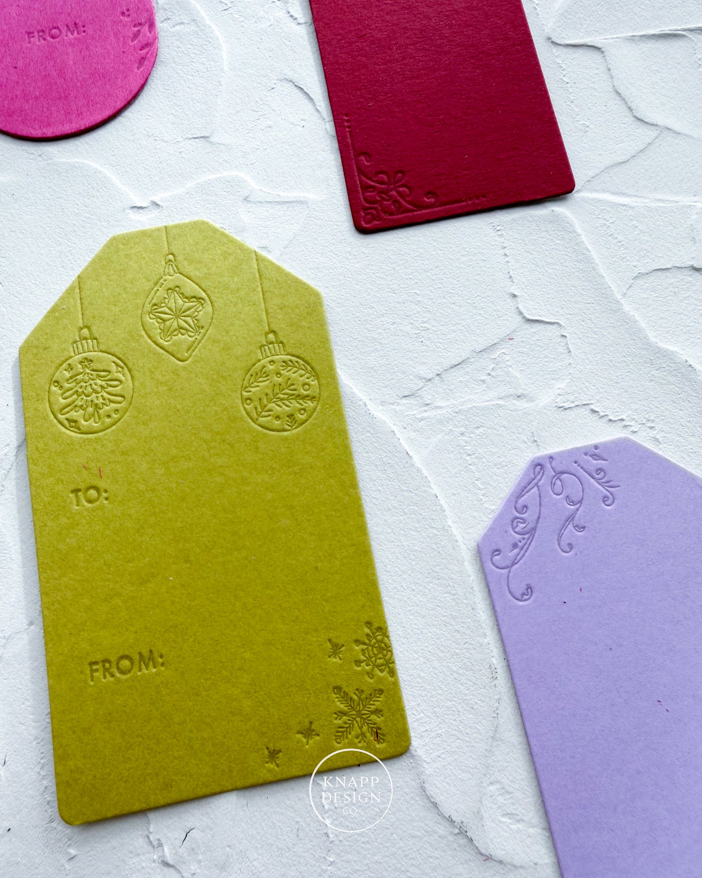 Gift Tags • With Adhesive • Brights