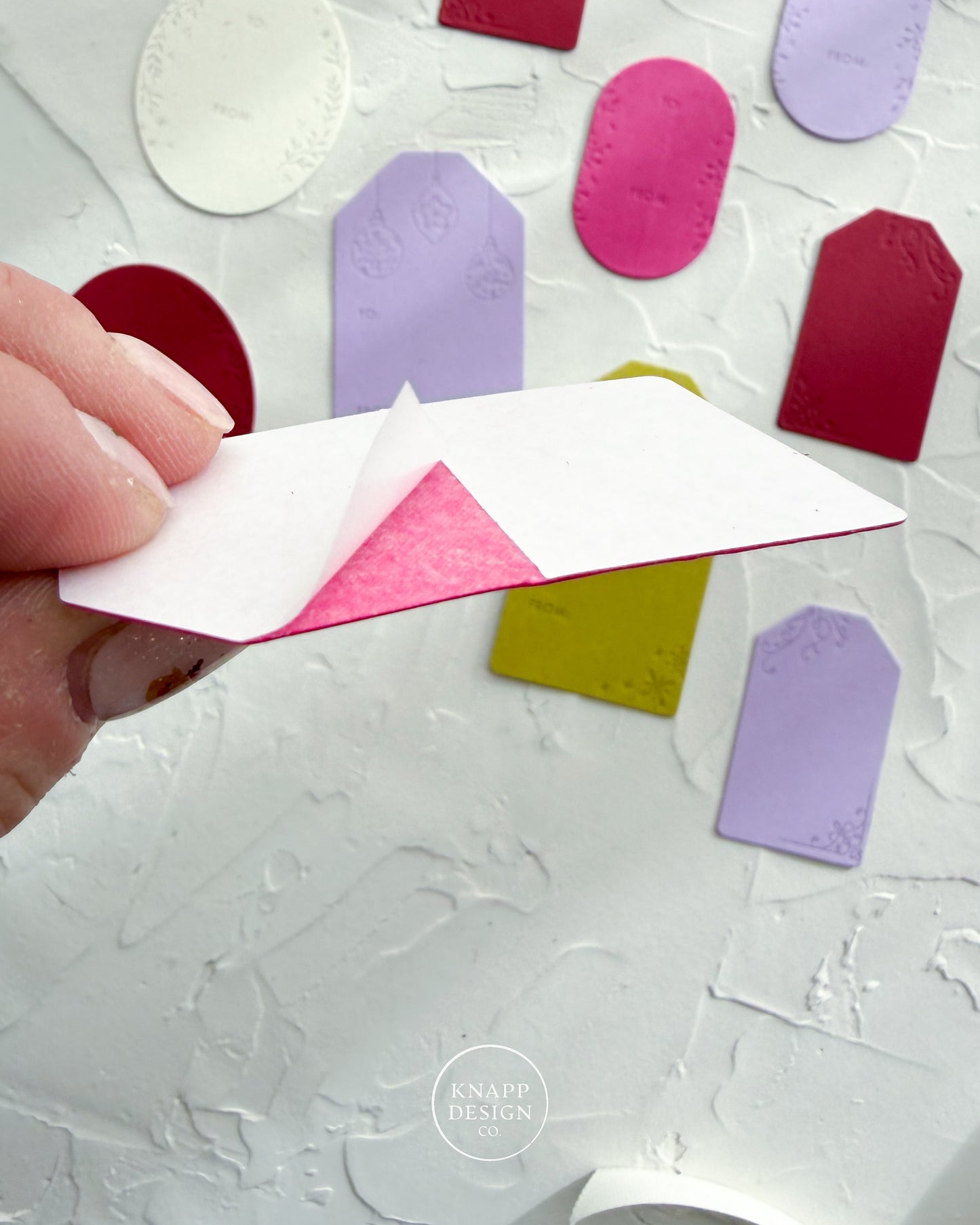 Gift Tags • With Adhesive • Brights