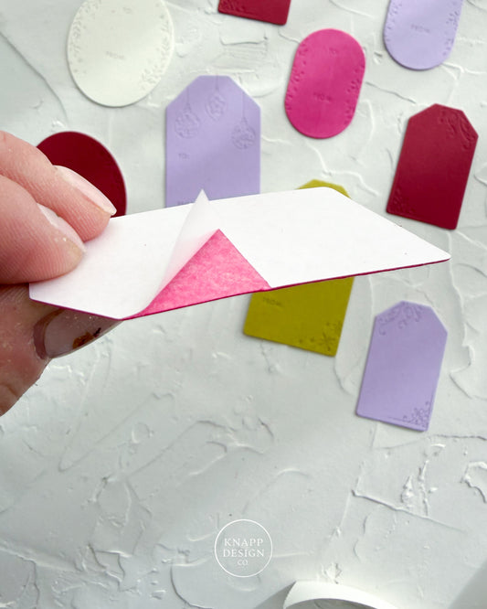 Gift Tags • With Adhesive • Brights