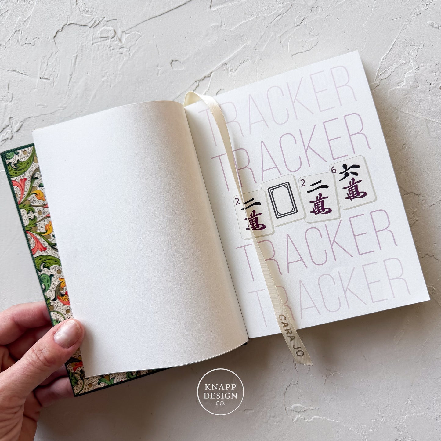Mahjong Tracker Book with scorecards
