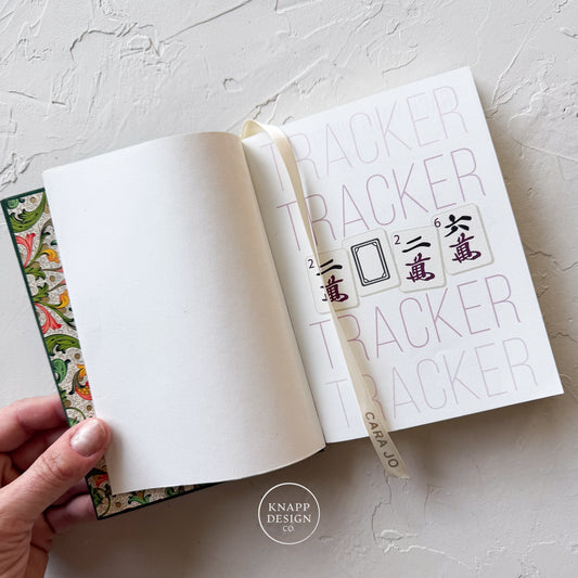 Mahjong Tracker Book with scorecards