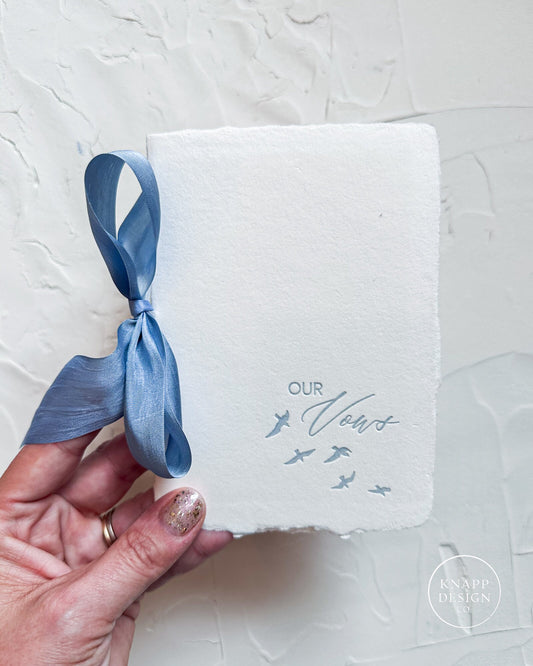 OUR Vows booklet inspired by Taylor Swift 1989