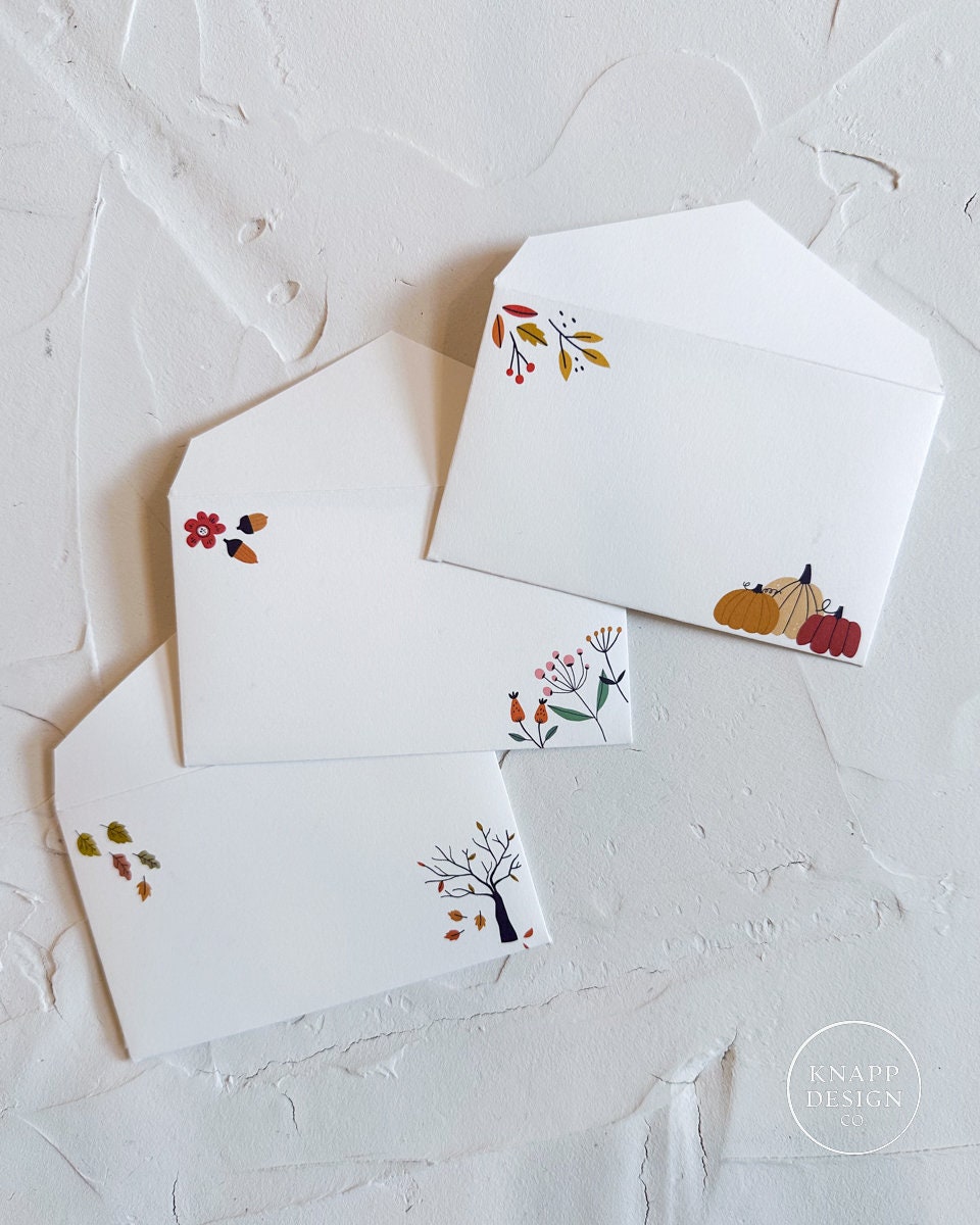 Thanksgiving or Friendsgiving Mini Thank You Notes