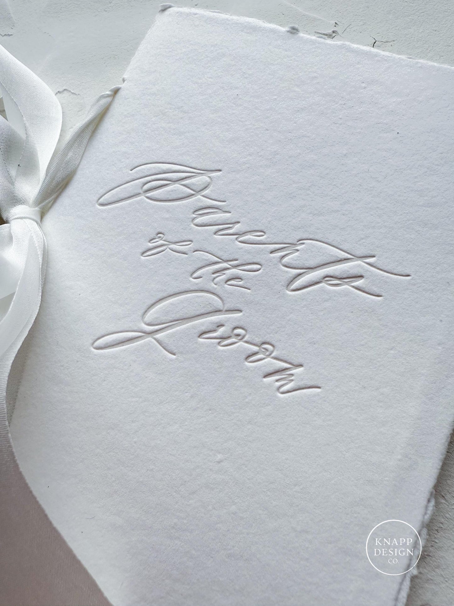 Parents of the Groom Toast Book