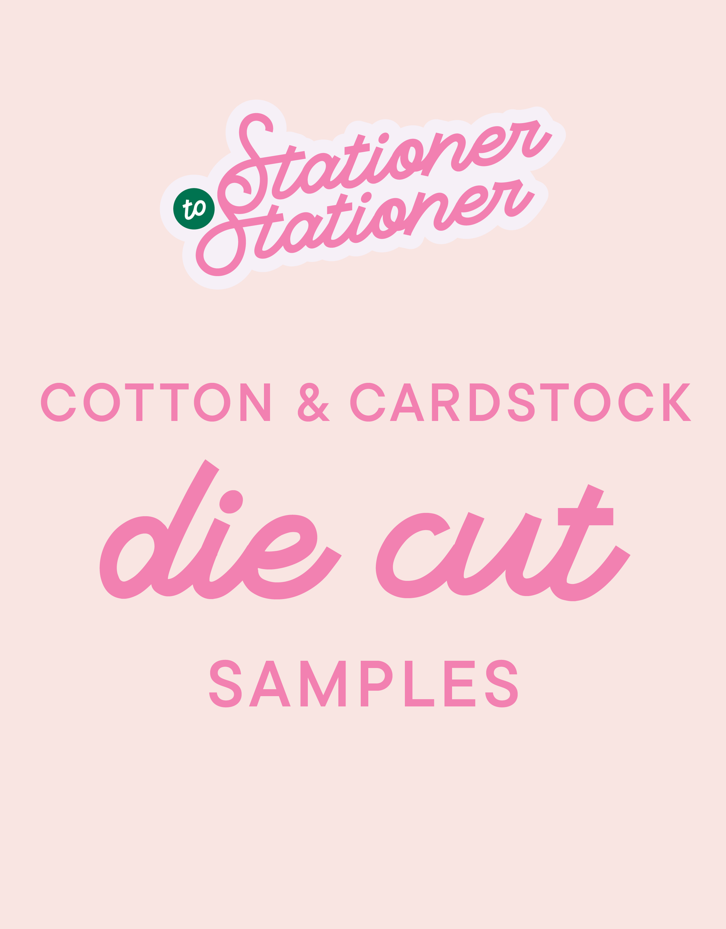 S2S Die Cutting samples