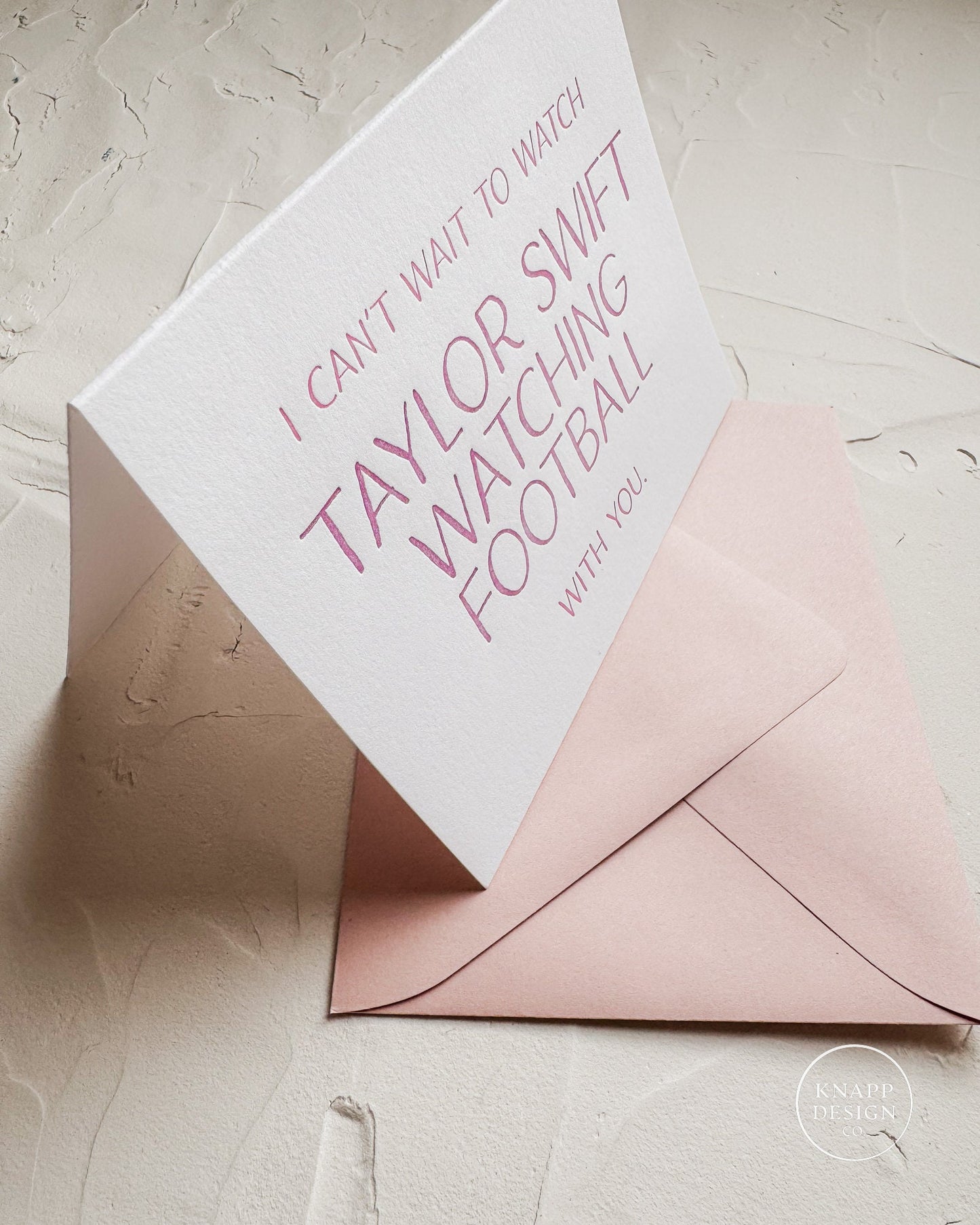 I can't wait to watch Taylor Swift watching football with you