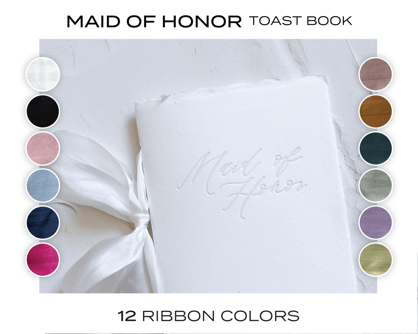 Maid of Honor TOAST/SPEECH Book